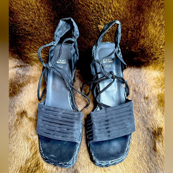 Stuart Weitzman platform espadrilles size 7.5 - Picture 3 of 7